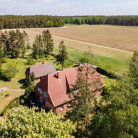 Ferienwohnung 1 Im Landhaus Am Wildpark Boek Kültér fotó