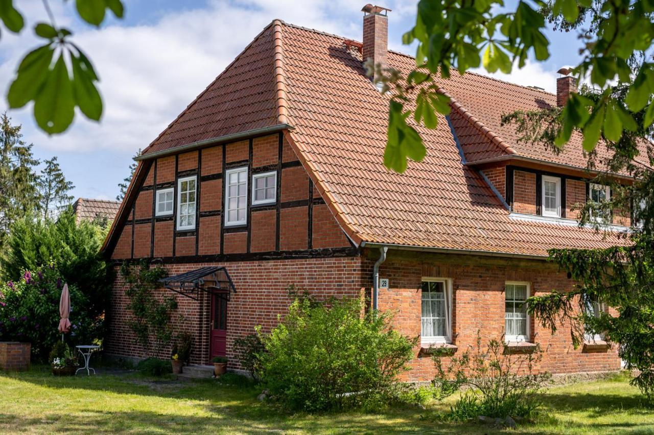 Ferienwohnung 1 Im Landhaus Am Wildpark Boek Kültér fotó